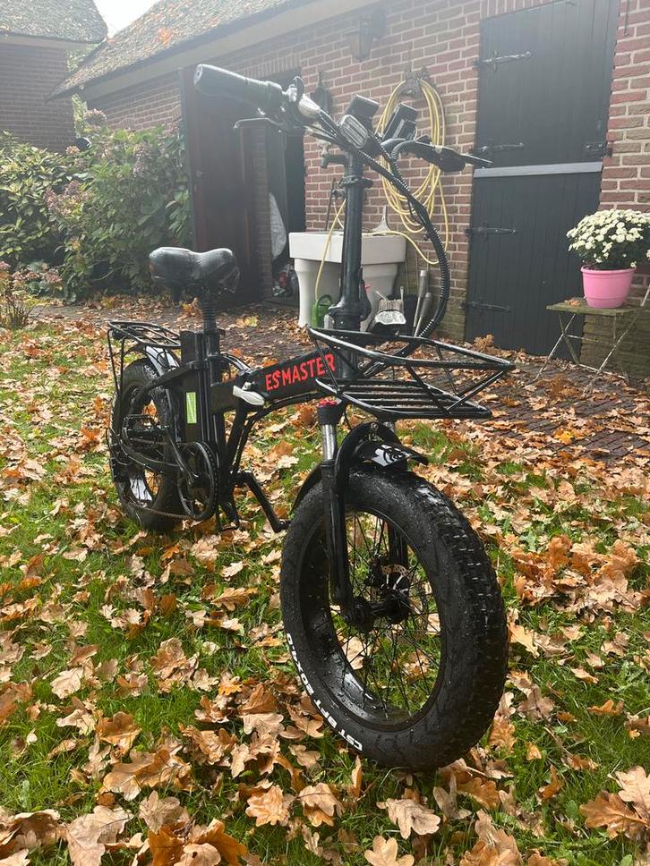 Esmaster Fatbike - Stoere E-bike!, Fietsen en Brommers, Elektrische fietsen, Gebruikt, Overige merken, 47 tot 51 cm, 30 tot 50 km per accu