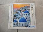 Puzzel Santorini – 1000 stukjes – Clementoni, Ophalen of Verzenden, 500 t/m 1500 stukjes, Zo goed als nieuw, Legpuzzel