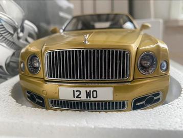 1:18 ALMOST REAL Bentley Mulsanne Speed  l2 WO #697/1008 
