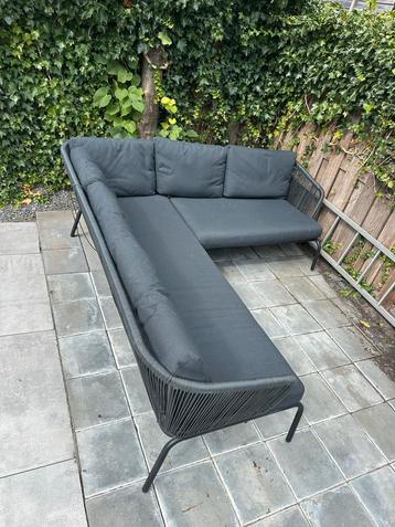 Loungeset 5 persoons metaal beschikbaar voor biedingen