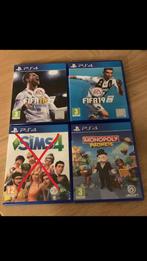 4 x PlayStation 4 spellen, Met 1 controller, Ophalen of Verzenden, Zo goed als nieuw