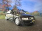 1:24 AUDI A4 - Maisto zwart, Ophalen of Verzenden, Gebruikt