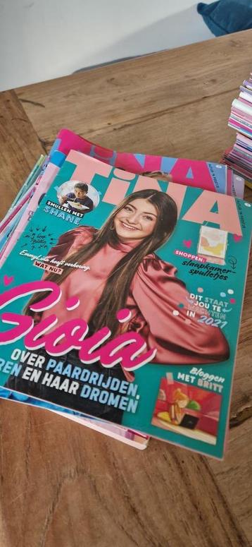Weekblad Tina; diverse jaargangen tijdschriften beschikbaar voor biedingen