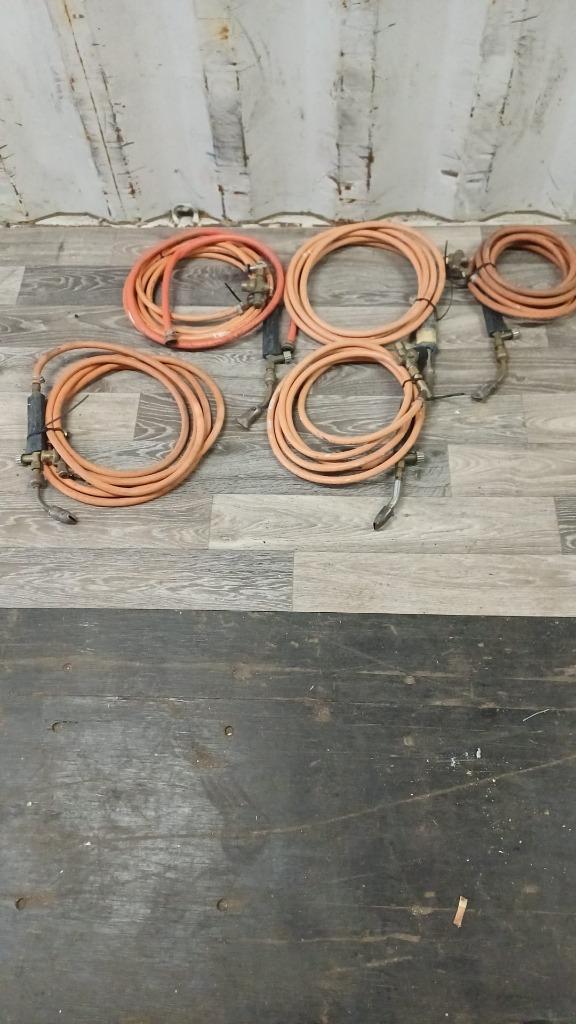 Las slangen | 5 stuks | goede staat |, Doe-het-zelf en Verbouw, Gereedschap | Lasapparaten, Gebruikt, Overige typen, Minder dan 150 ampère