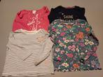 4 Longsleeves maat 86, Ophalen of Verzenden, Gebruikt, Meisje, Shirtje of Longsleeve