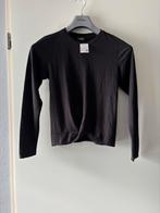 Nieuw sport shirtje met aparte draai in de boord maat 36, Zwart, Nieuw, Ophalen of Verzenden, Fitness of Aerobics