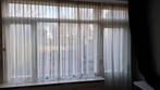 Mooie vitrage met rail en toebehoren, 200 cm of meer, Crème, Ophalen of Verzenden, Zo goed als nieuw
