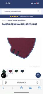 Gezocht! Hals voor Rambo deken, Dieren en Toebehoren, Paarden en Pony's | Dekens en Dekjes, Ophalen of Verzenden, Gebruikt, Deken