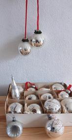 Vintage Kerstballen, (Zilver), Diversen, Kerst, Ophalen