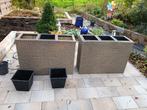 Plantenbakken 'Stokkand' van Jysk, Tuin en Terras, Ophalen, Kunststof, Zo goed als nieuw, 60 tot 100 cm