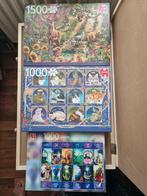 Jumbo Puzzels: 1000 & 1500 stukjes, Ophalen of Verzenden, 500 t/m 1500 stukjes, Zo goed als nieuw