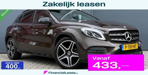 Mercedes GLA-klasse 200 Premium AMG Line Pano.dak/LED/19"/Cr, Auto's, Mercedes-Benz, Bedrijf, Lease, Financial lease, GLA, 360° camera