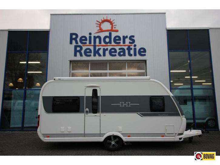 Hobby Excellent 460 UFE Airco ATC Mover Thule6300, Caravans en Kamperen, Caravans, Bedrijf, tot en met 4, 1000 - 1250 kg, Rondzit
