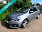 Peugeot 308 SW 1.2i 110pk Executive 1e eig. Navi Panorama PD, Voorwielaandrijving, Stof, Gebruikt, Euro 6