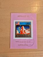 Ajman 1972 ruimtevaart, Ophalen of Verzenden, Gestempeld, Midden-Oosten