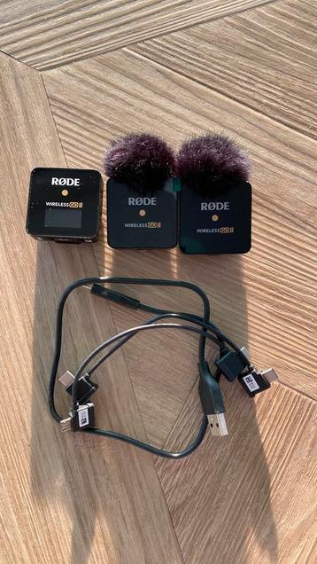Rode wireless Go 2 microfoons beschikbaar voor biedingen