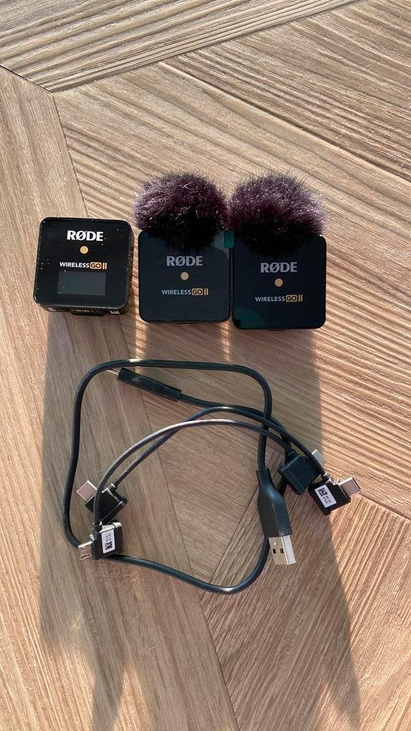 Rode wireless Go 2 microfoons, Muziek en Instrumenten, Microfoons, Zo goed als nieuw, Overige typen, Ophalen of Verzenden