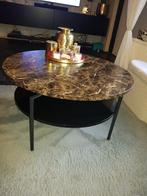 Ronde salontafel, Huis en Inrichting, Tafels | Salontafels, Ophalen, 50 tot 100 cm, Rond, 50 tot 100 cm