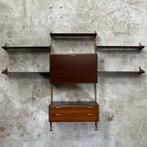 Vintage design Patijn kast wandmeubel wandsysteem wandkast, Huis en Inrichting, Kasten | Wandmeubels, Ophalen, Gebruikt, 150 tot 200 cm