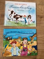 Koeiendansdag en Dierentuinboek, Boeken, Kinderboeken | Kleuters, Fictie algemeen, Zo goed als nieuw, Ophalen