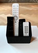 Mat zwart geribbelde houder voor afstandsbedieningen, Ophalen of Verzenden, Nieuw, Universeel