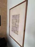 Schilderij, Ophalen of Verzenden, Zo goed als nieuw, Hout, 75 cm of meer