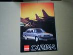 Toyota Carina 16 pag., Verzenden, Zo goed als nieuw, Toyota