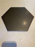 Zwarte Hexagon Vloer Tegel, Doe-het-zelf en Verbouw, Tegels, Nieuw, Minder dan 5 m², 20 tot 40 cm, Vloertegels