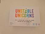 Unstable unicorns kaartspel, Hobby en Vrije tijd, Gezelschapsspellen | Kaartspellen, Ophalen of Verzenden, Zo goed als nieuw