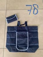 partij van 550 nylon boodschappen tasjes opvouwbaar, Ophalen of Verzenden, Nieuw, Blauw, Shopper