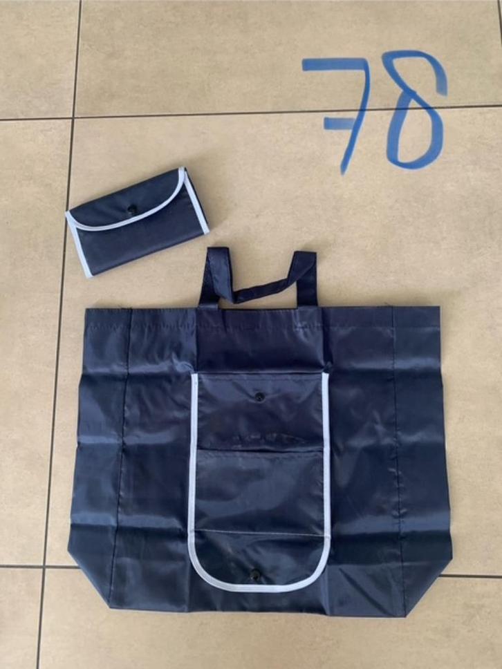 partij van 550 nylon boodschappen tasjes opvouwbaar, Sieraden, Tassen en Uiterlijk, Tassen | Damestassen, Nieuw, Shopper, Blauw