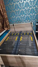 Elektrisch verstelbaar bed 140x200, Ophalen, Verstelbaar, Tweepersoons, 140 cm