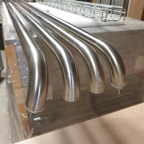 2x set lange rvs deurgreep voor bv glasdeur voordeur 200 cm, Doe-het-zelf en Verbouw, Deuren en Horren, Zo goed als nieuw, Overige typen