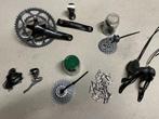 Campagnolo Veloce 10sp groepset + Reparto Corse wielset, Fietsen en Brommers, Fietsonderdelen, Racefiets, Gebruikt, Derailleur of Ketting