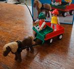 Playmobil ponywagen (vintage), Kinderen en Baby's, Speelgoed | Playmobil, Ophalen of Verzenden, Gebruikt, Complete set