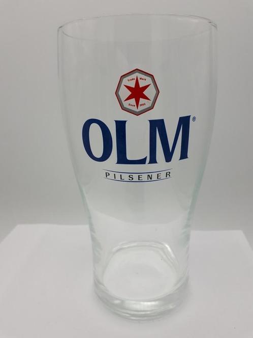 Olm Pilsener Bierglas halve liter, Verzamelen, Biermerken, Nieuw, Glas of Glazen, Overige merken, Ophalen of Verzenden