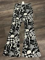 Colourful Rebel flared pants letter peached, maat L, Kleding | Dames, Zwart, Maat 42/44 (L), Nieuw, Ophalen of Verzenden