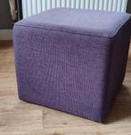 Poef/ hocker kleur paars/lila, Ophalen, Zo goed als nieuw, Minder dan 50 cm
