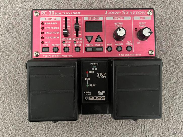 Boss RC-30 Dual Track Looper, Muziek en Instrumenten, Effecten, Zo goed als nieuw, Delay of Echo, Ophalen