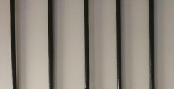 JVH-G: massieve trapspijlen smeedijzer trap hek satijn zwart beschikbaar voor biedingen