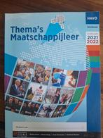 Thema's Maatschappijleer werkboek 2021/2022, Boeken, Ophalen of Verzenden, Zo goed als nieuw, Rianne Brink, Nederlands