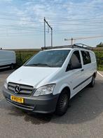 2012 Mercedes-Benz Vito 2.1 CDI 136PK Dubbele Cabine EURO5, Euro 5, Zwart, 4 cilinders, Wit