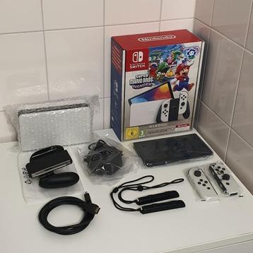 KRASVRIJ | Nintendo Switch Console OLED MARIO WONDER PACK beschikbaar voor biedingen