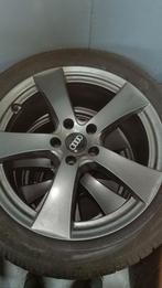 18 inch Audi Velgen met Winterbanden, Auto-onderdelen, Banden en Velgen, 18 inch, Banden en Velgen, Personenwagen, Gebruikt