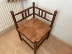 Antieke hoekstoel met rieten zitting, Antiek en Kunst, Ophalen