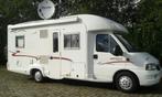 camper te koop, Caravans en Kamperen, Standaard zit, Fiat, Luifel, 6 tot 7 meter