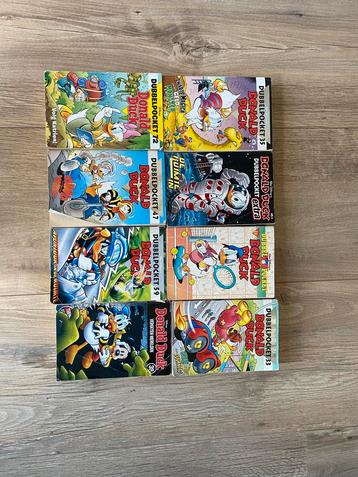Donald duck dubbelpockets 8 stuks beschikbaar voor biedingen