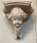 Brocante stenen console - wandconsole - engelenconsole, Antiek en Kunst, Ophalen of Verzenden