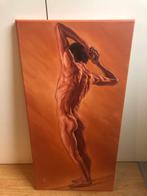 Naaktstudie op doek, Antiek en Kunst, Kunst | Schilderijen | Klassiek, Ophalen