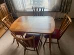 Vintage eethoek, Huis en Inrichting, Complete eetkamers, Ophalen of Verzenden, Gebruikt, Vintage, 4 tot 6 stoelen
